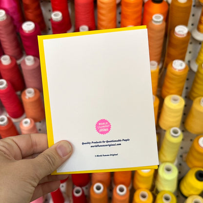 Maybe Partying Will Help Greeting Card