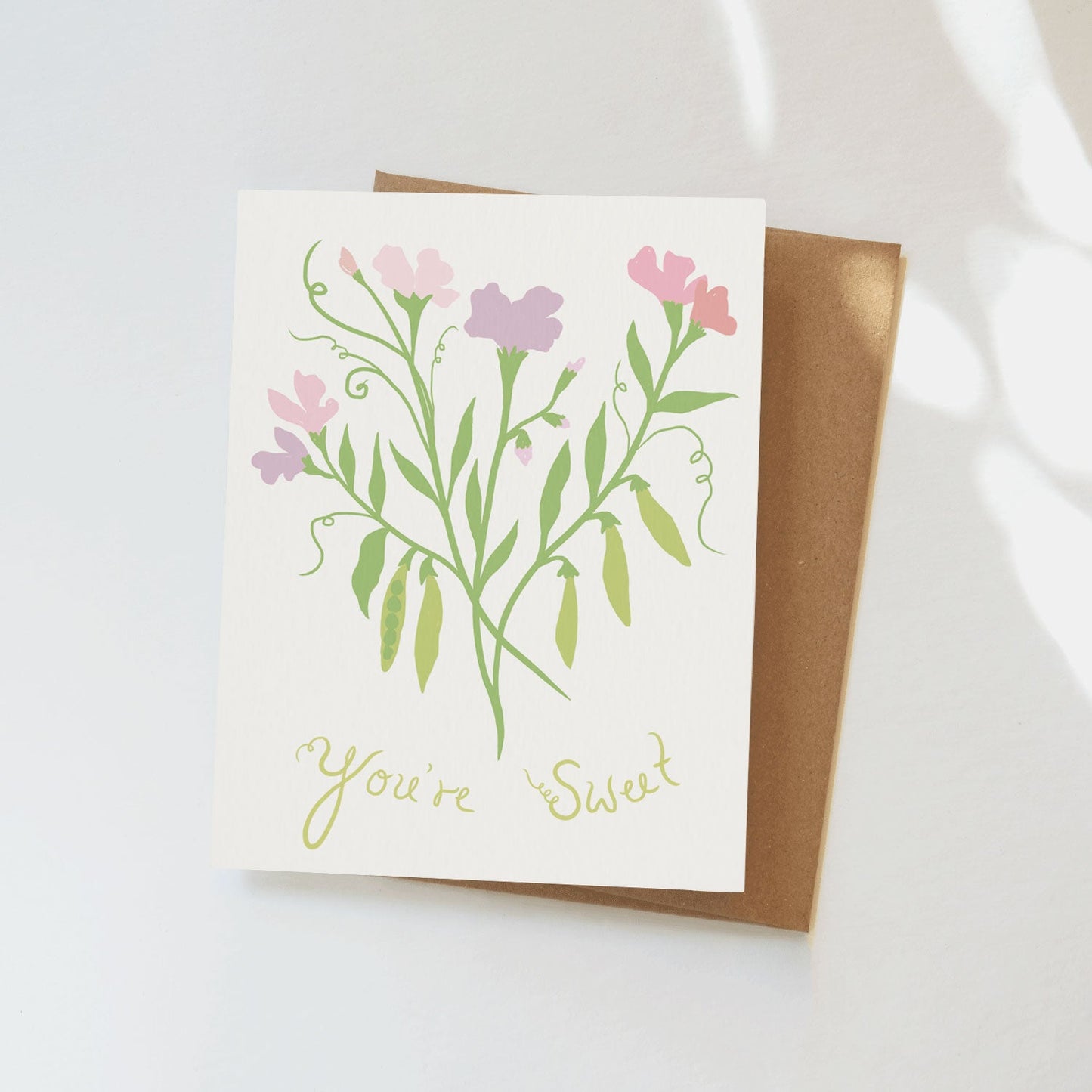 You’re Sweet Flowers Greeting Card