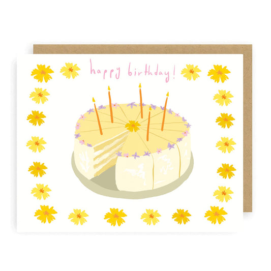Birthday Cake Greeting Card