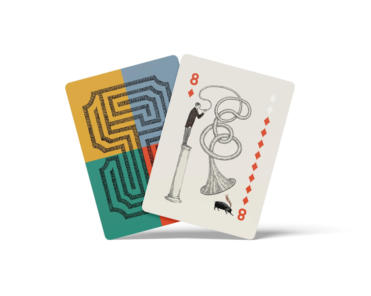Edward Gorey Playing Cards