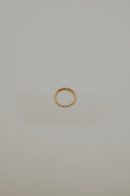 Sparkle Huggie Hoop Earring in Solid 14K Gold