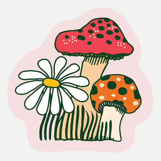 Mushroom Sticker