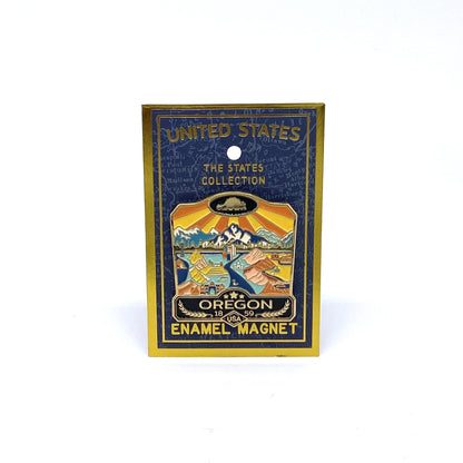 Oregon Enamel Magnet