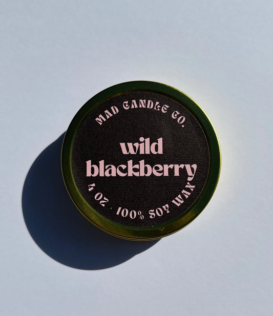 Wild Blackberry Soy Candle