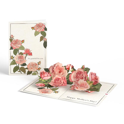 Mother's Day Roses Pop Up Card