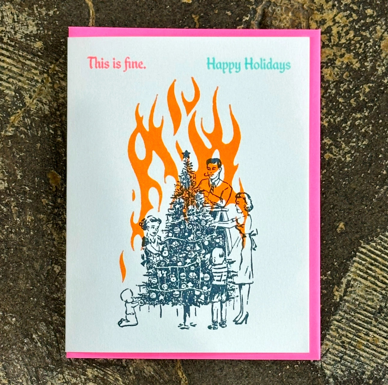 This is Fine. Holiday Card