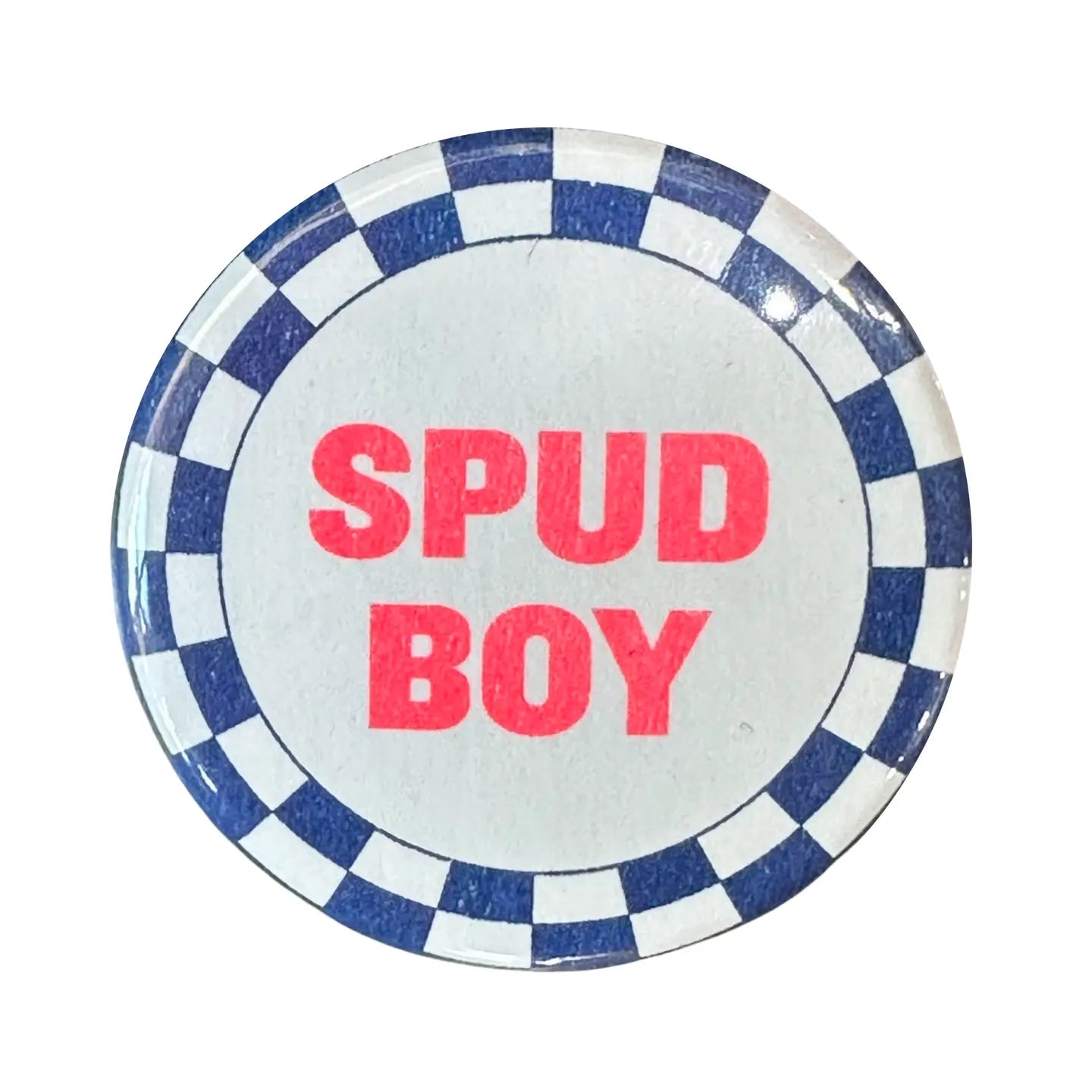 Spud Boy Pin Button