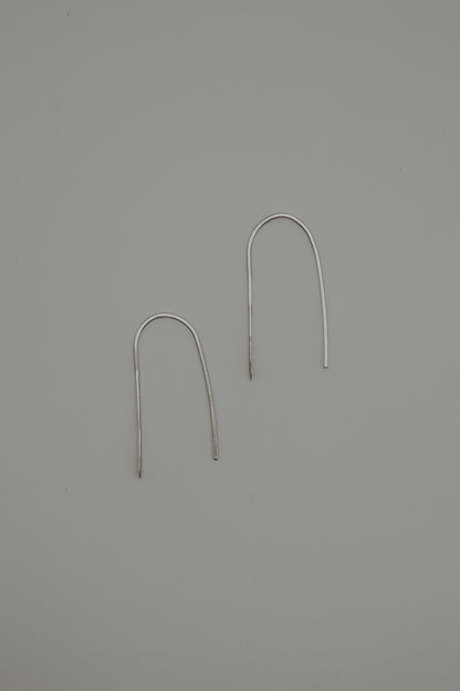 Small Arch Earrings, Gold Fill, Rose Gold, or Sterling Silver