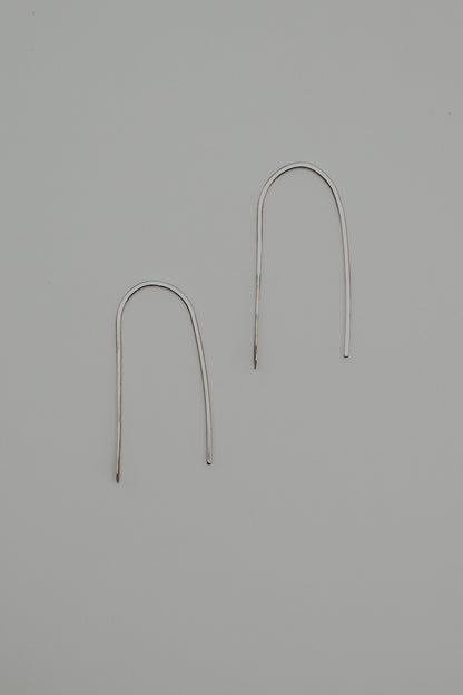 Small Arch Earrings, Gold Fill, Rose Gold, or Sterling Silver