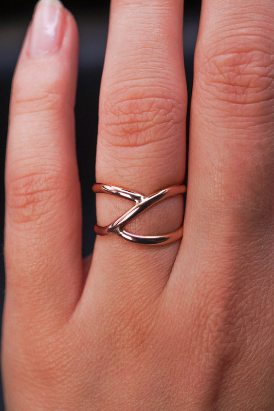 Branch Ring, 14K Rose Gold Fill