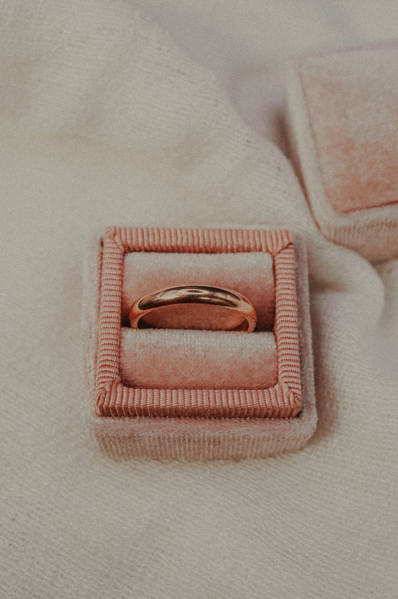 Chunky Band, 14K Rose Gold Fill