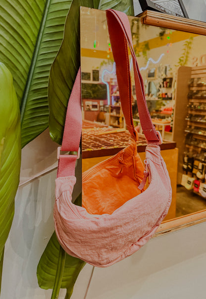 Pink Crossbody Bag