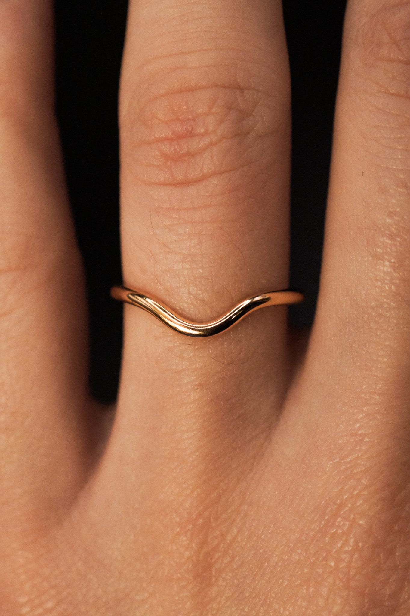 Teardrop Ring, 14K Gold Fill