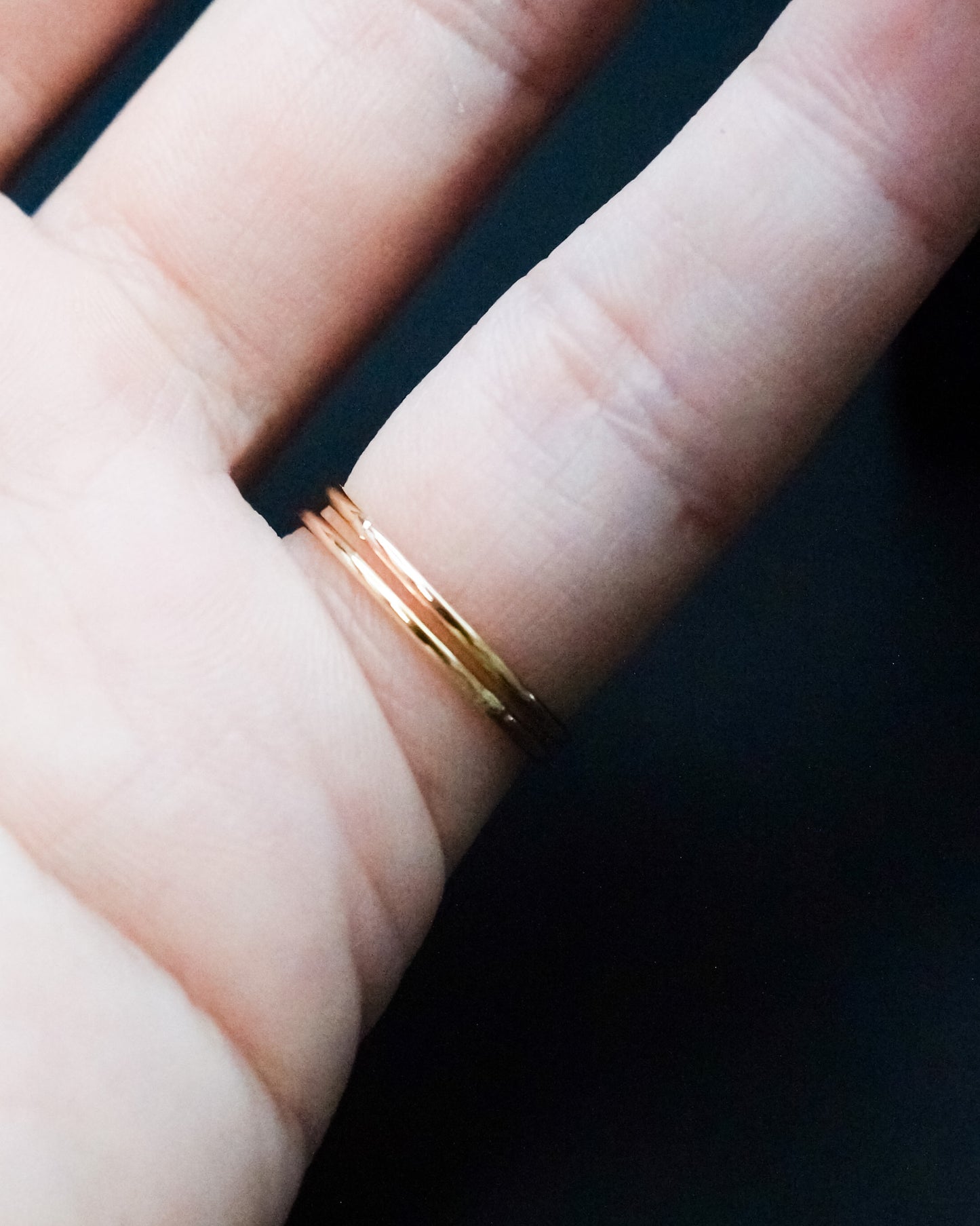 Double Knot Ring, 14K Gold Fill