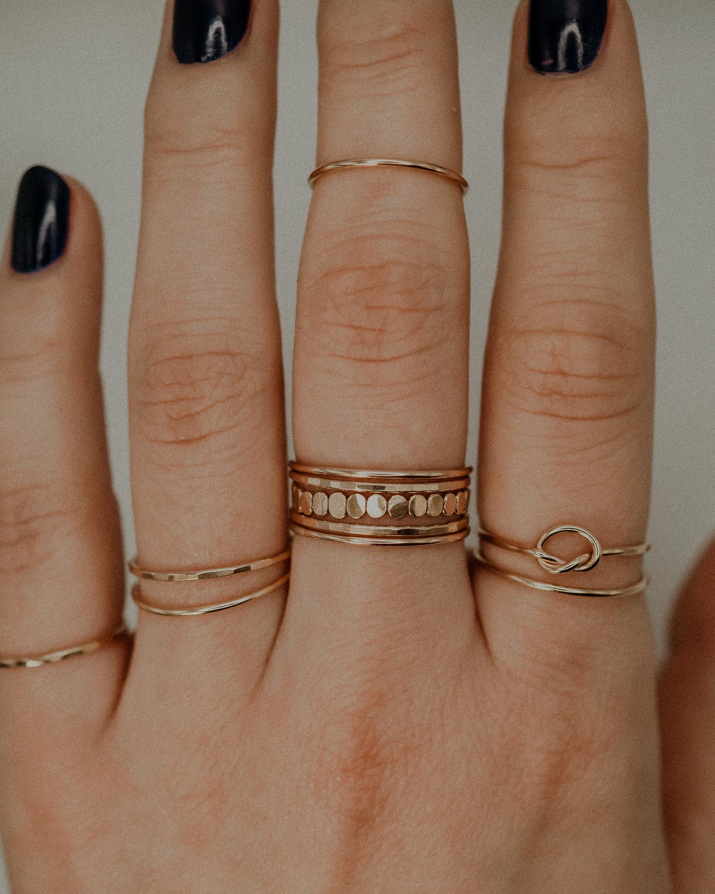 Medium Thick Ring, 14K Gold Fill