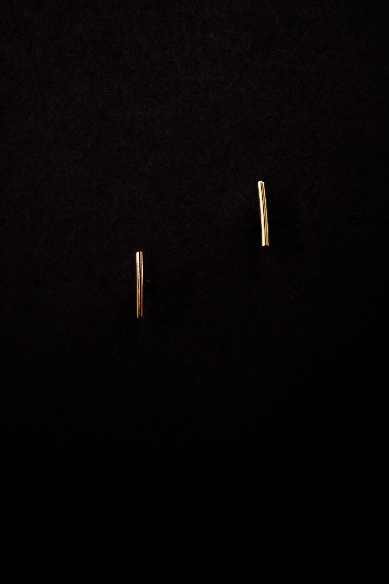 Mini Bar Stud Earrings, Gold Fill, Rose Gold Fill, or Sterling Silver