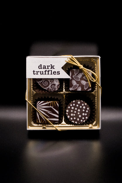 Dark Truffles - Organic Fair Trade Vegan Dark Chocolate