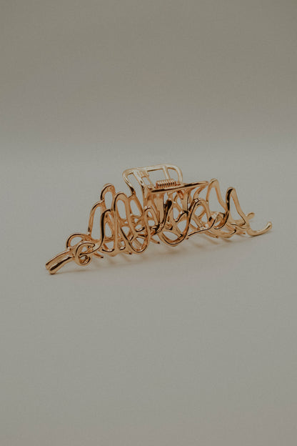 Organic Metal Hair Claw