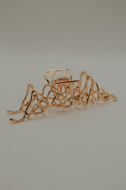Organic Metal Hair Claw
