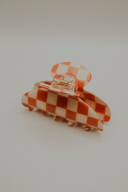Checkered Hair Claws