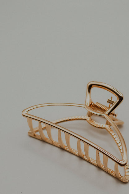 Small Triangle Metal Hair Claw