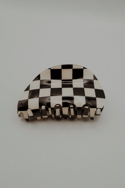 Checkered Hair Claws