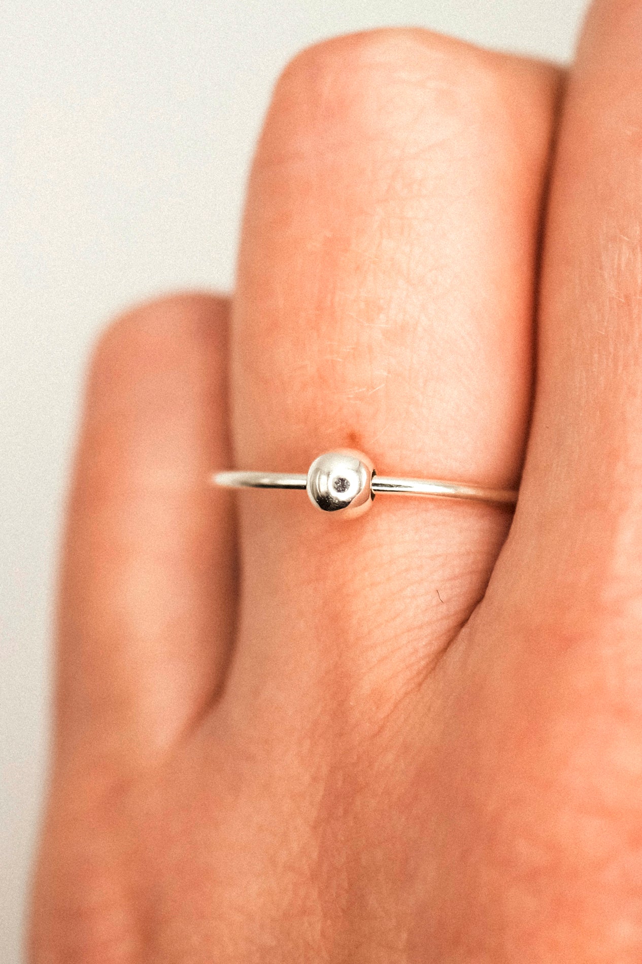 Spinner Ring, Sterling Silver