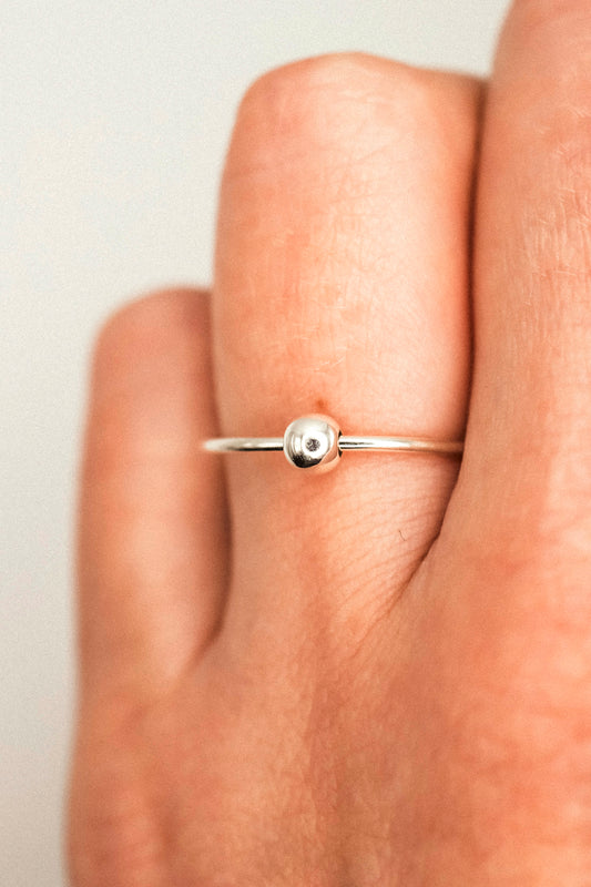 Spinner Ring, Sterling Silver