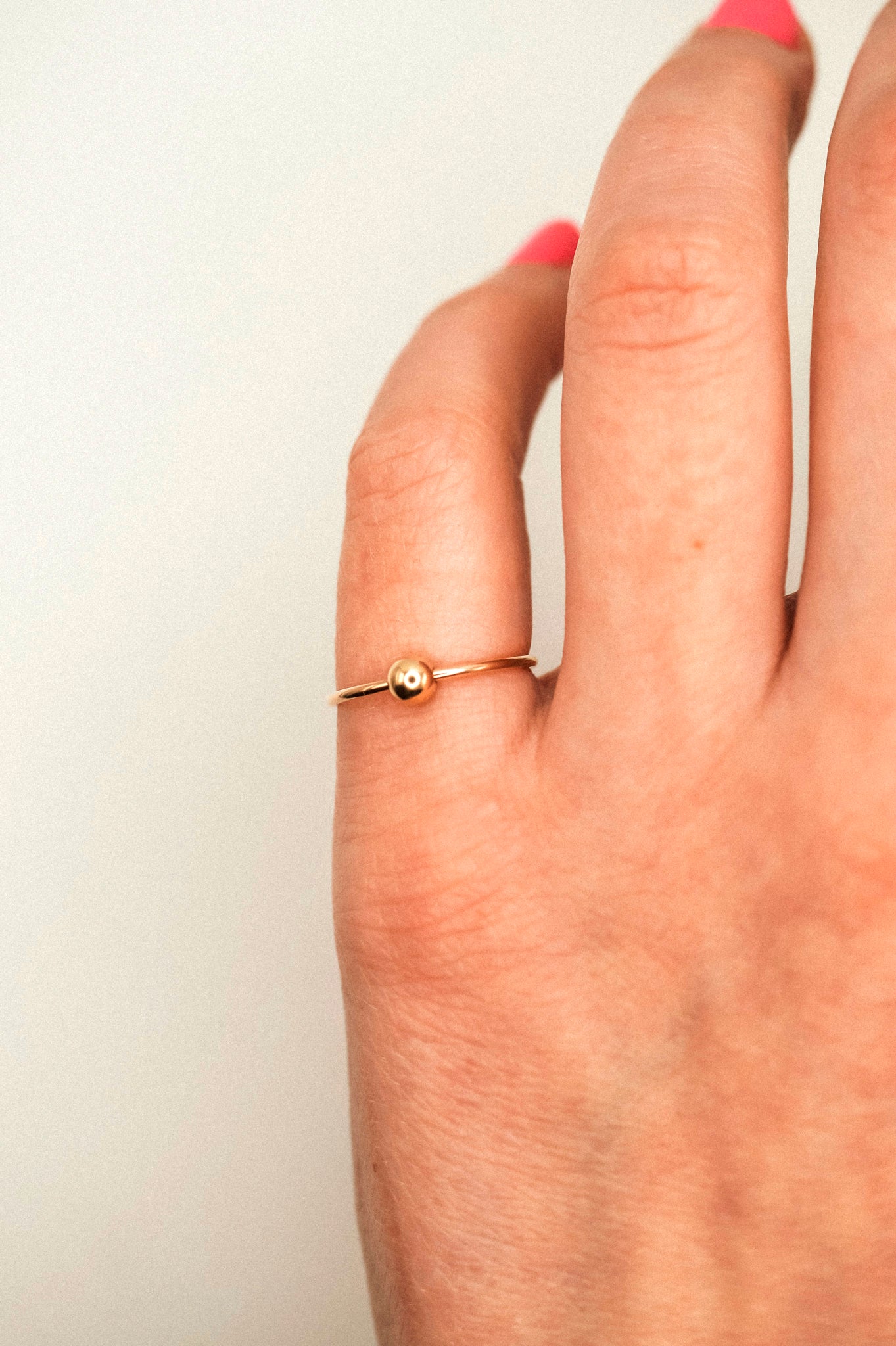 Spinner Ring, 14K Gold FIll