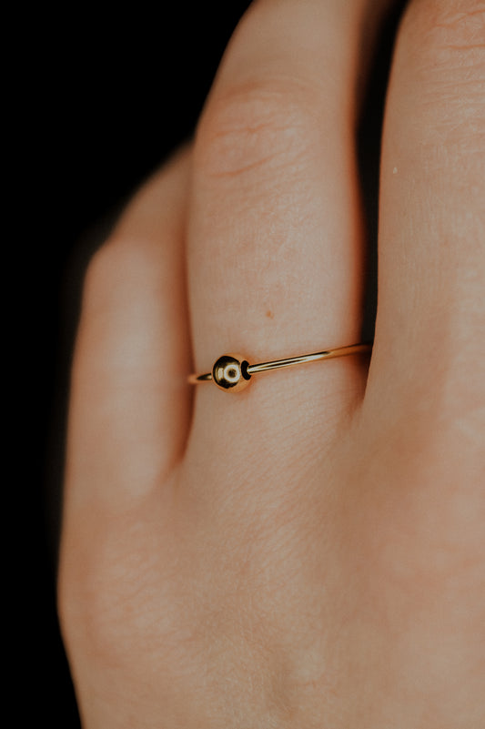Spinner Ring, 14K Gold FIll