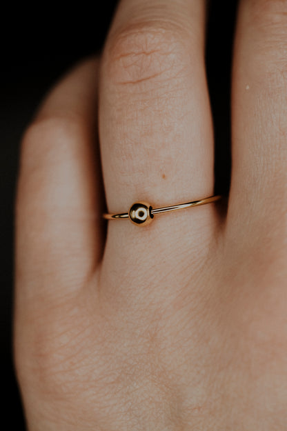 Spinner Ring, 14K Gold FIll