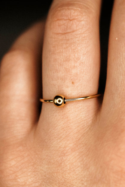 Spinner Ring, 14K Gold FIll