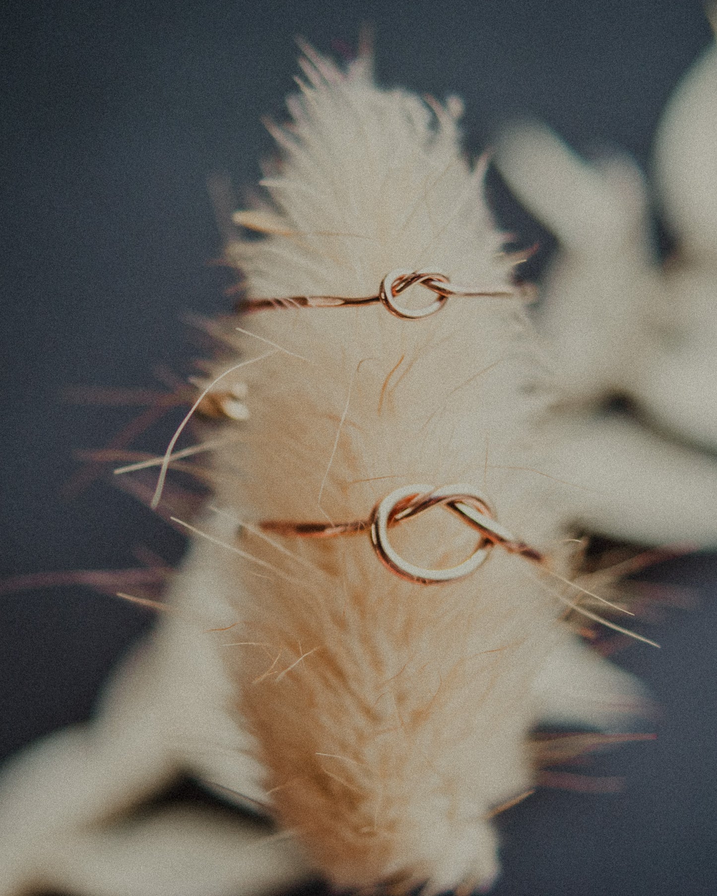 Open Knot Ring, 14K Rose Gold Fill