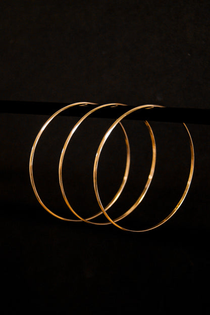 Bangle Bracelet, Gold Fill, Rose Gold Fill or Sterling Silver