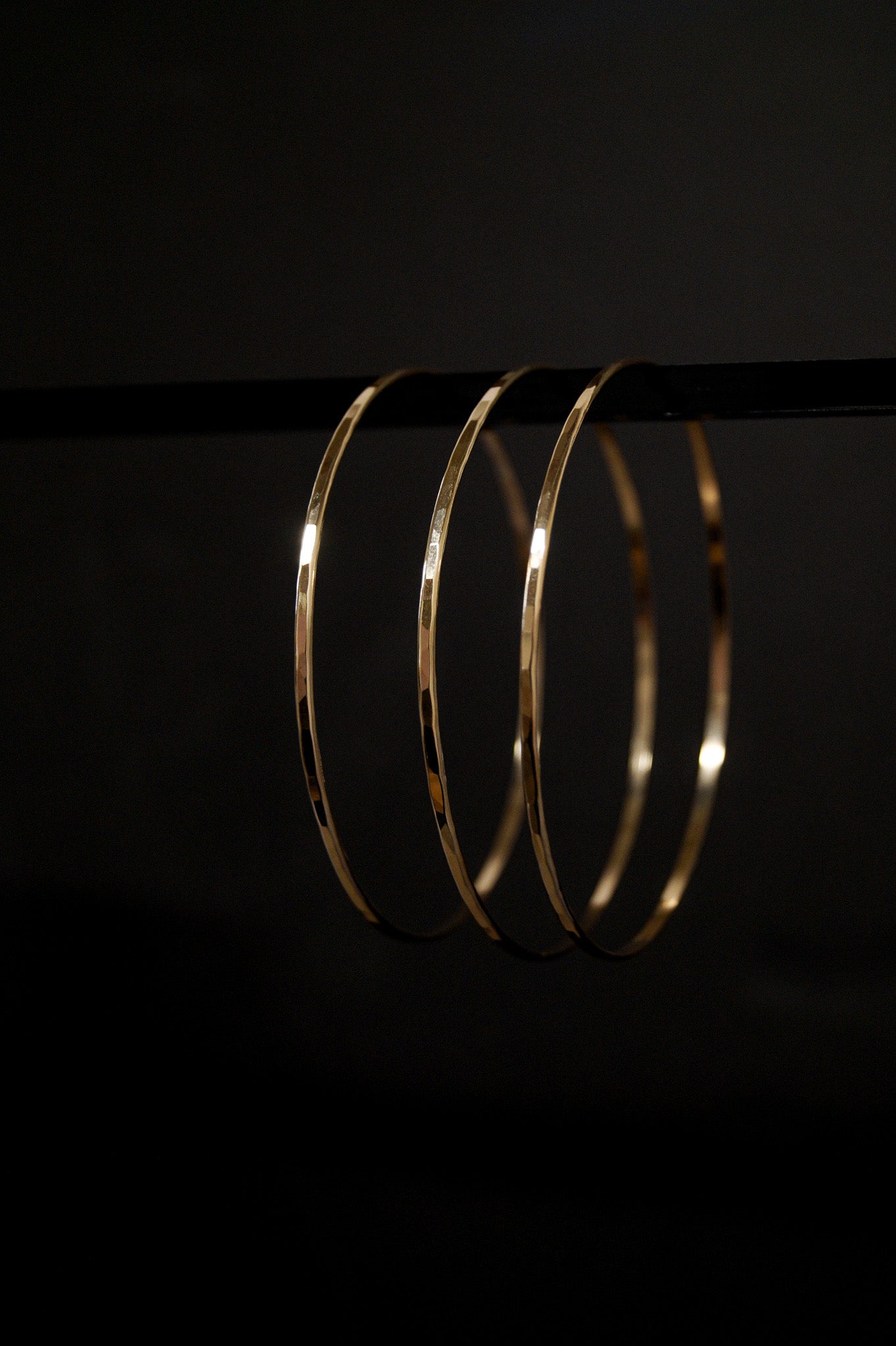 Bangle Bracelet, Gold Fill, Rose Gold Fill or Sterling Silver