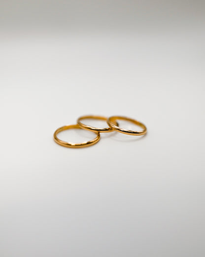 Extra Thick Ring, 14K Gold Fill