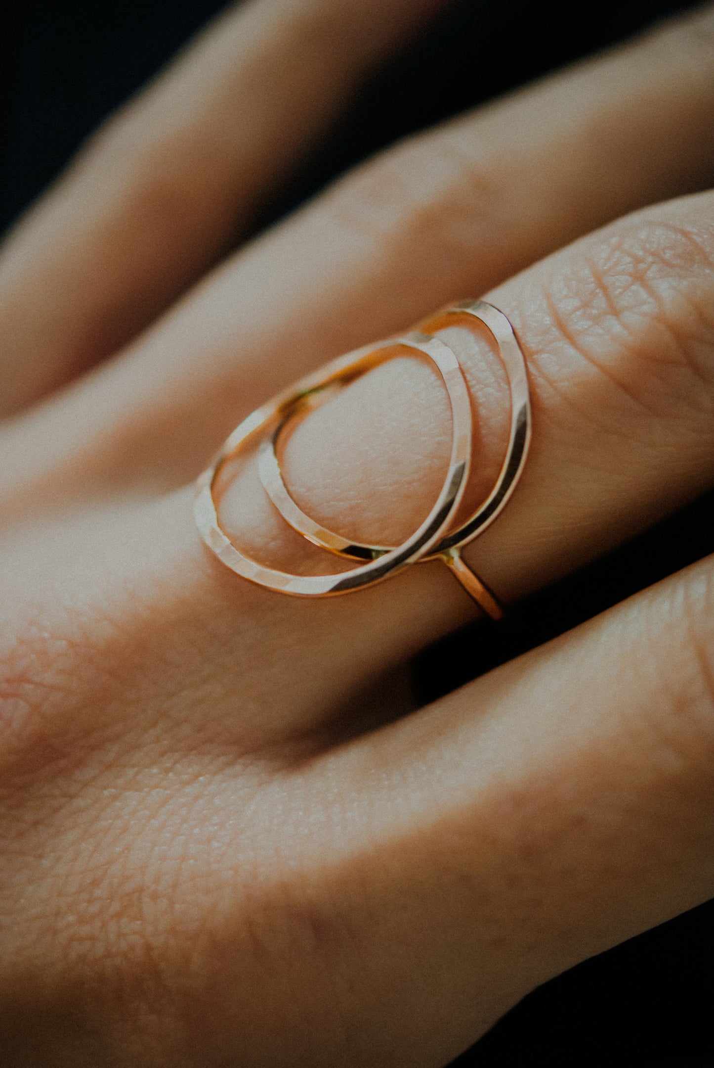 Eclipse Ring, 14K Rose Gold Fill