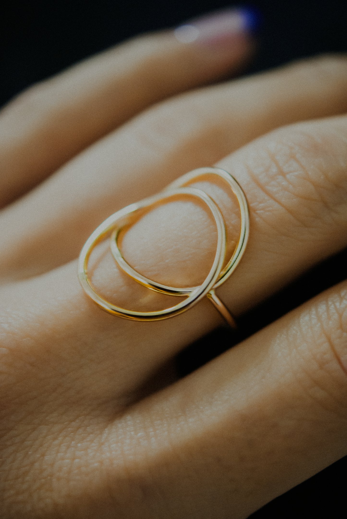 Eclipse Ring, 14K Gold Fill