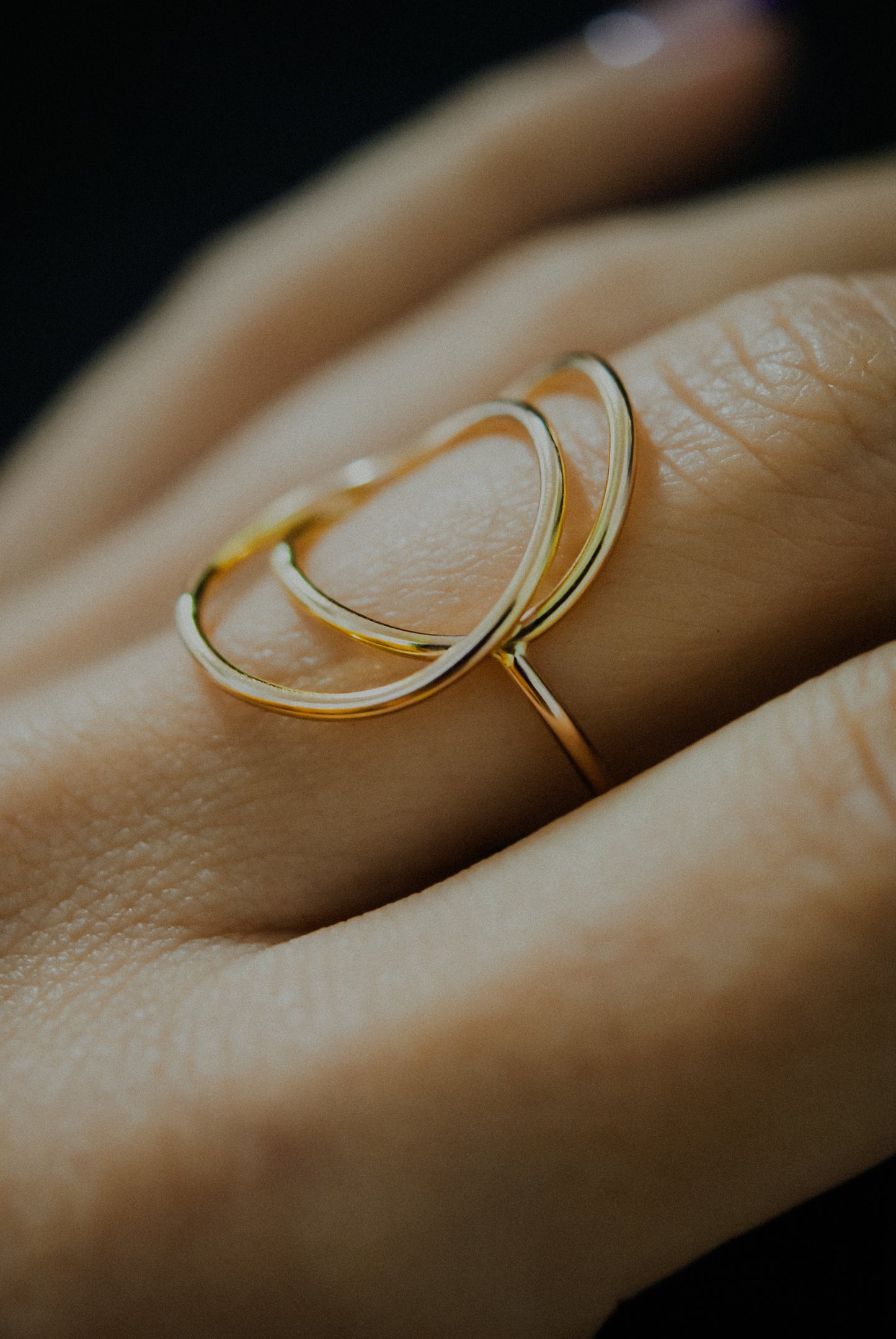 Eclipse Ring, 14K Gold Fill