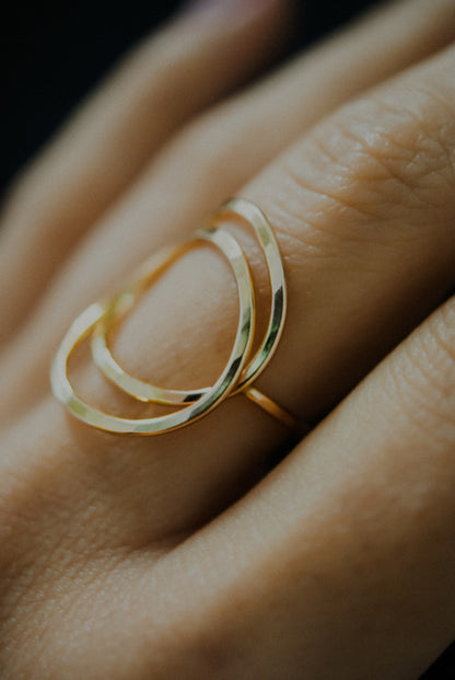 Eclipse Ring, 14K Gold Fill