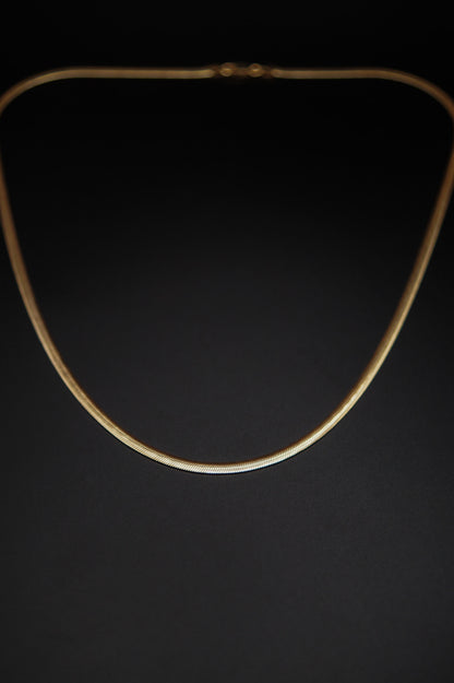 Serpent Chain Necklace, 14K Gold Fill