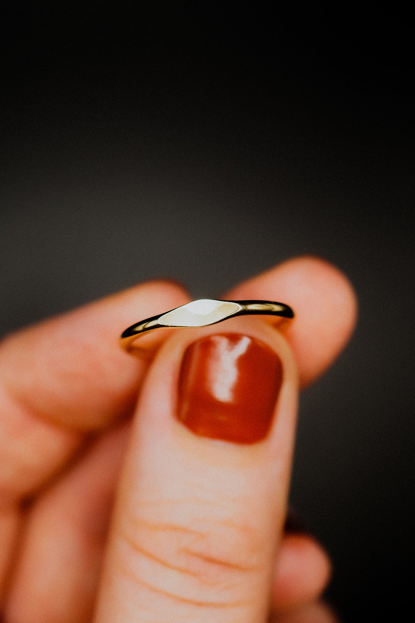Signet Ring, 14K Gold Fill