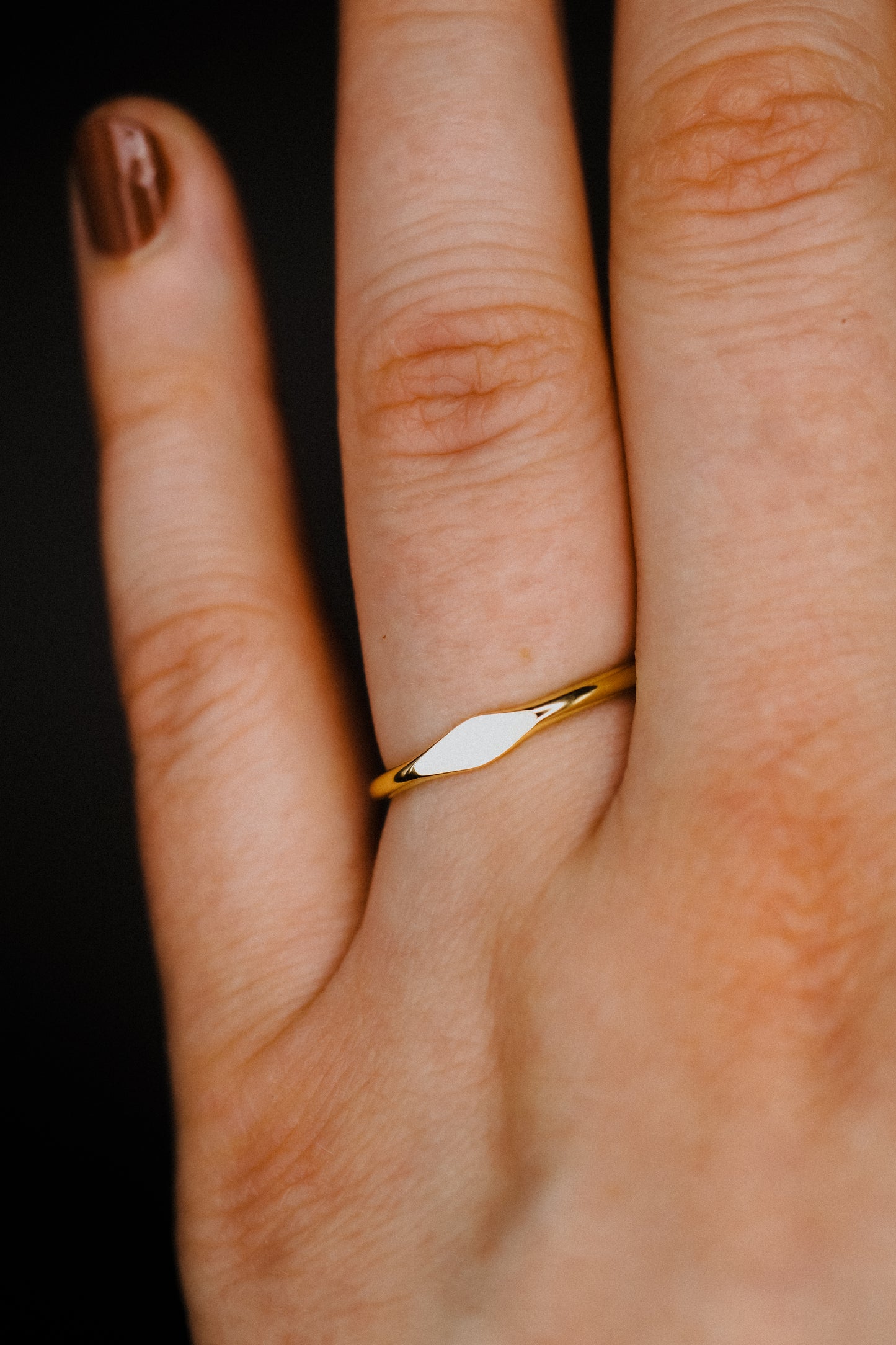 Signet Ring, 14K Gold Fill