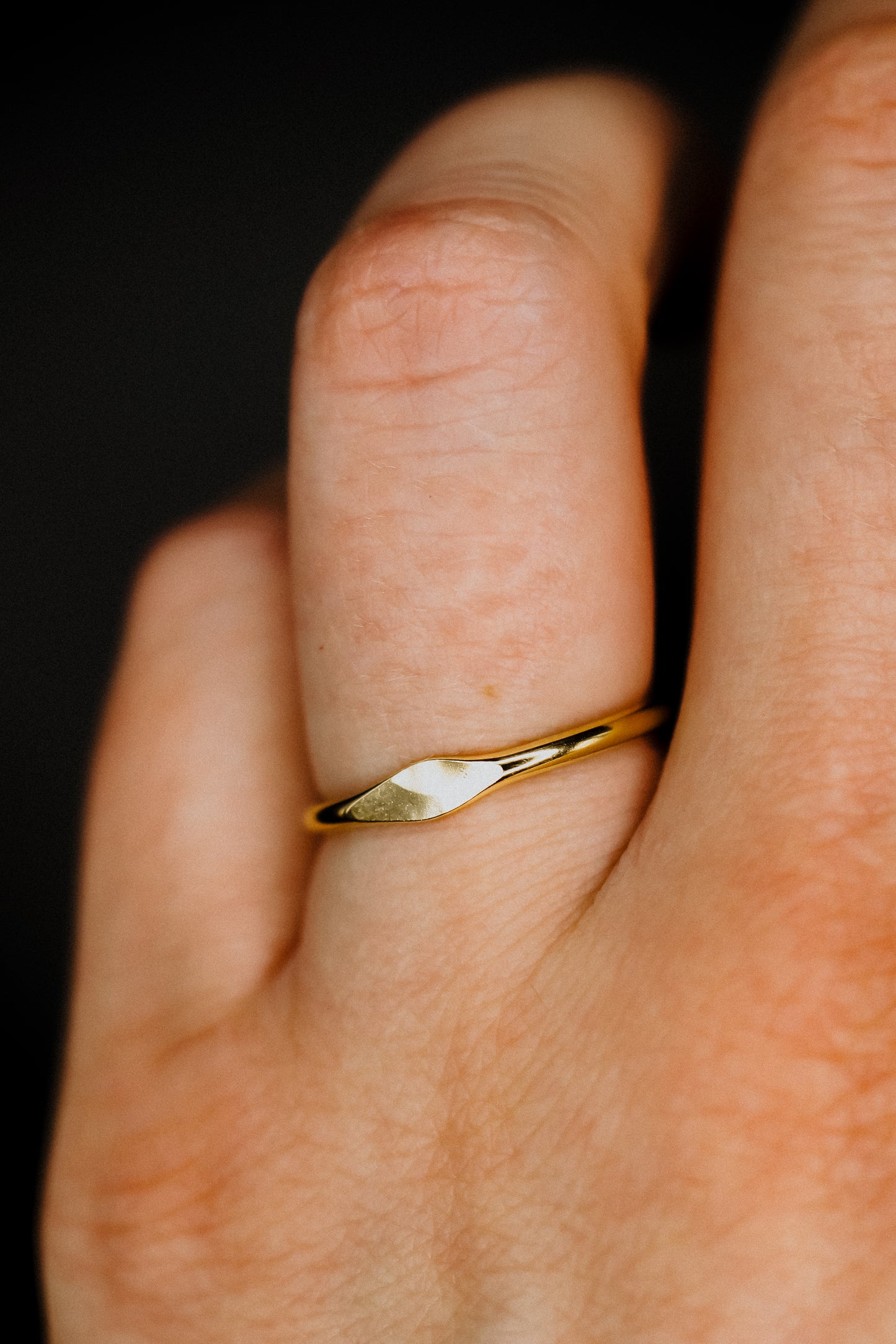 Signet Ring, 14K Gold Fill