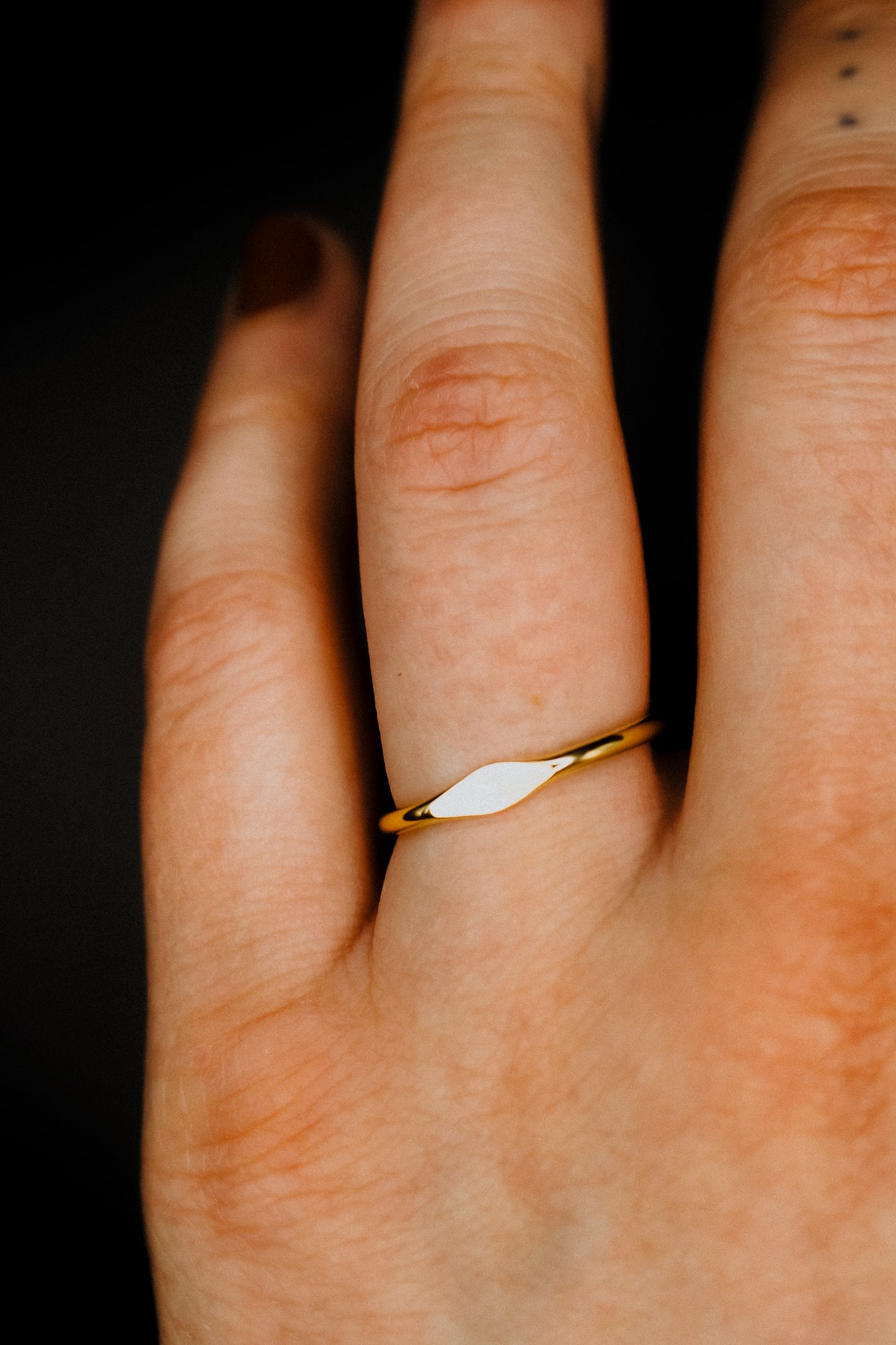 Signet Ring, 14K Gold Fill
