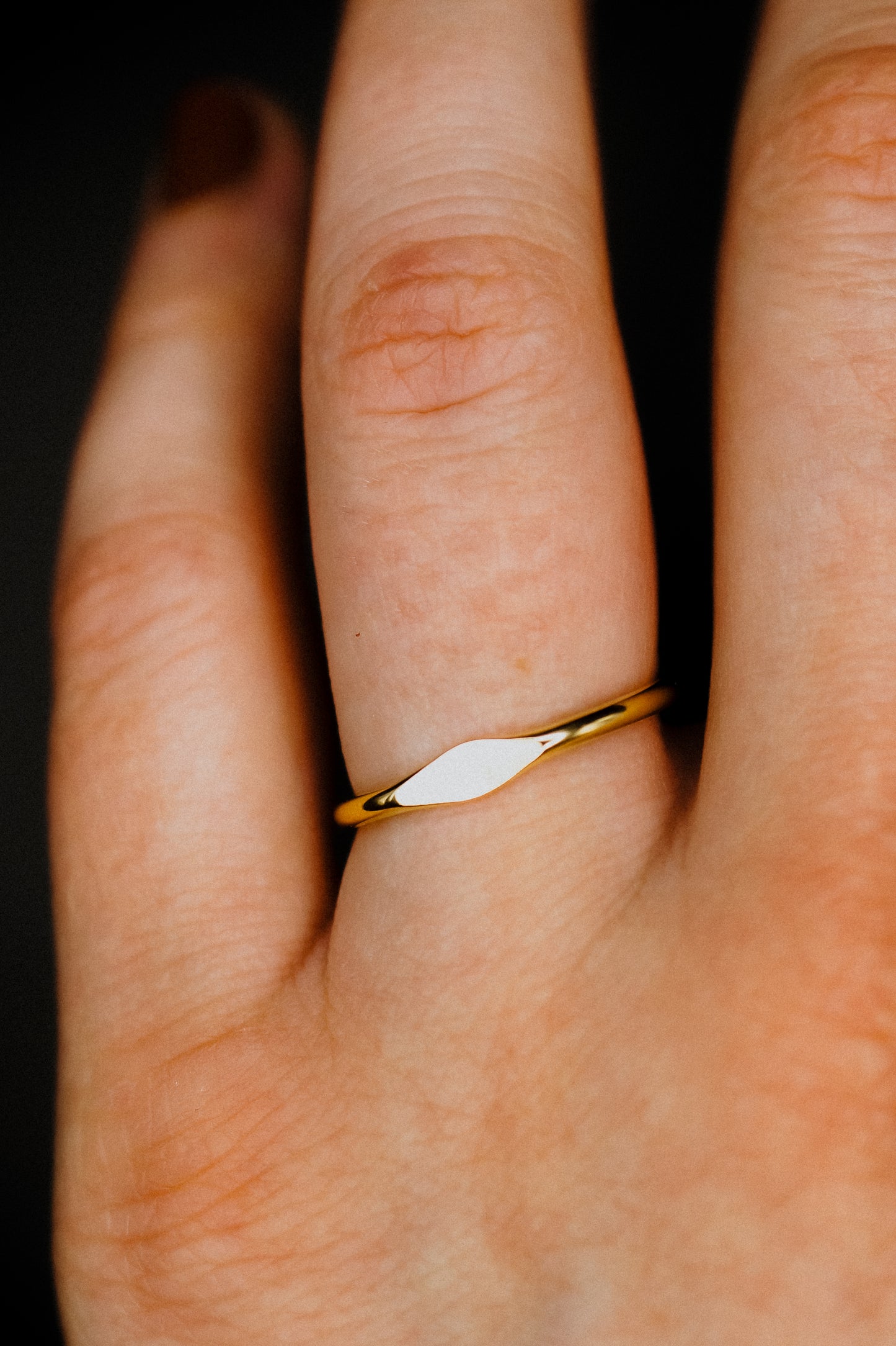 Signet Ring, 14K Gold Fill