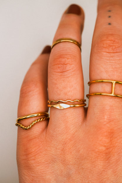 Signet Ring, 14K Gold Fill