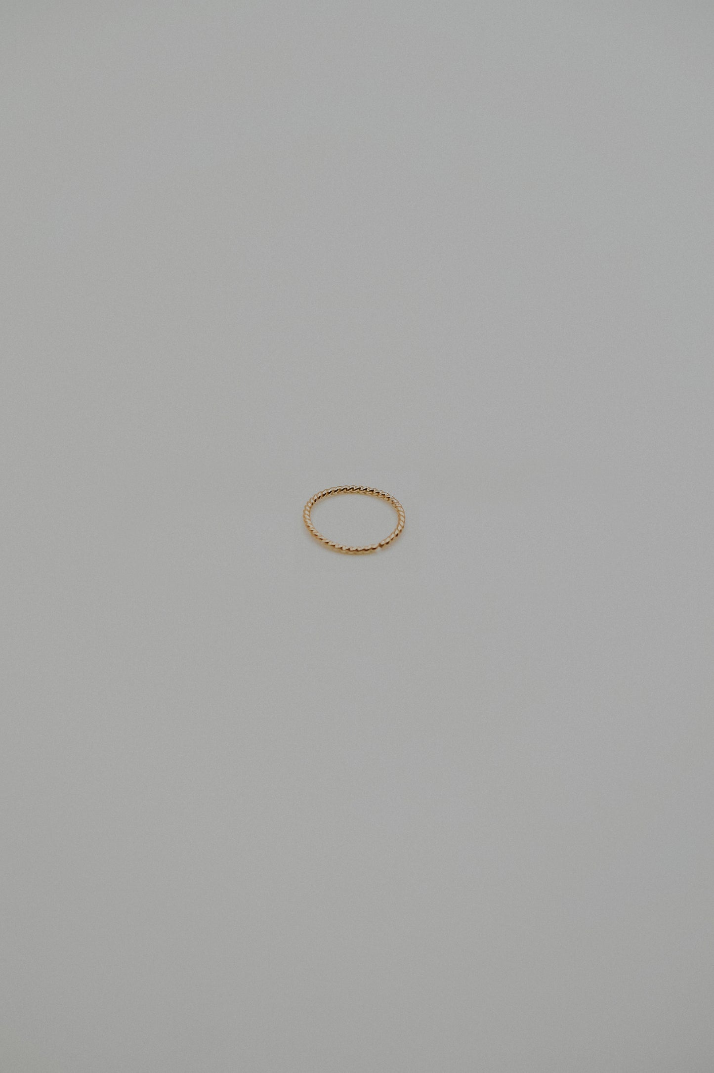 Twist Huggie Hoop Earring in 14K Gold Fill