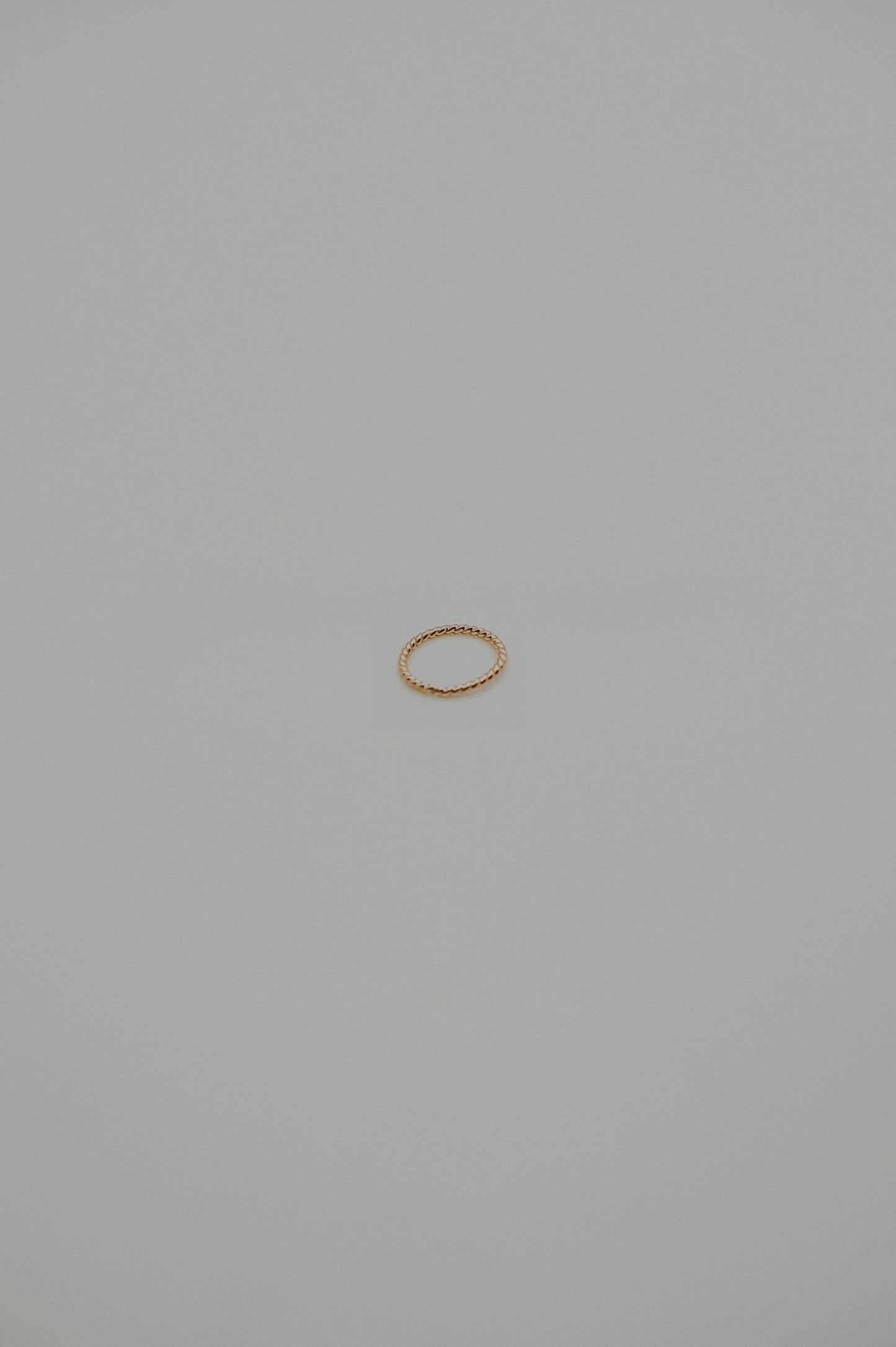 Twist Huggie Hoop Earring in 14K Gold Fill