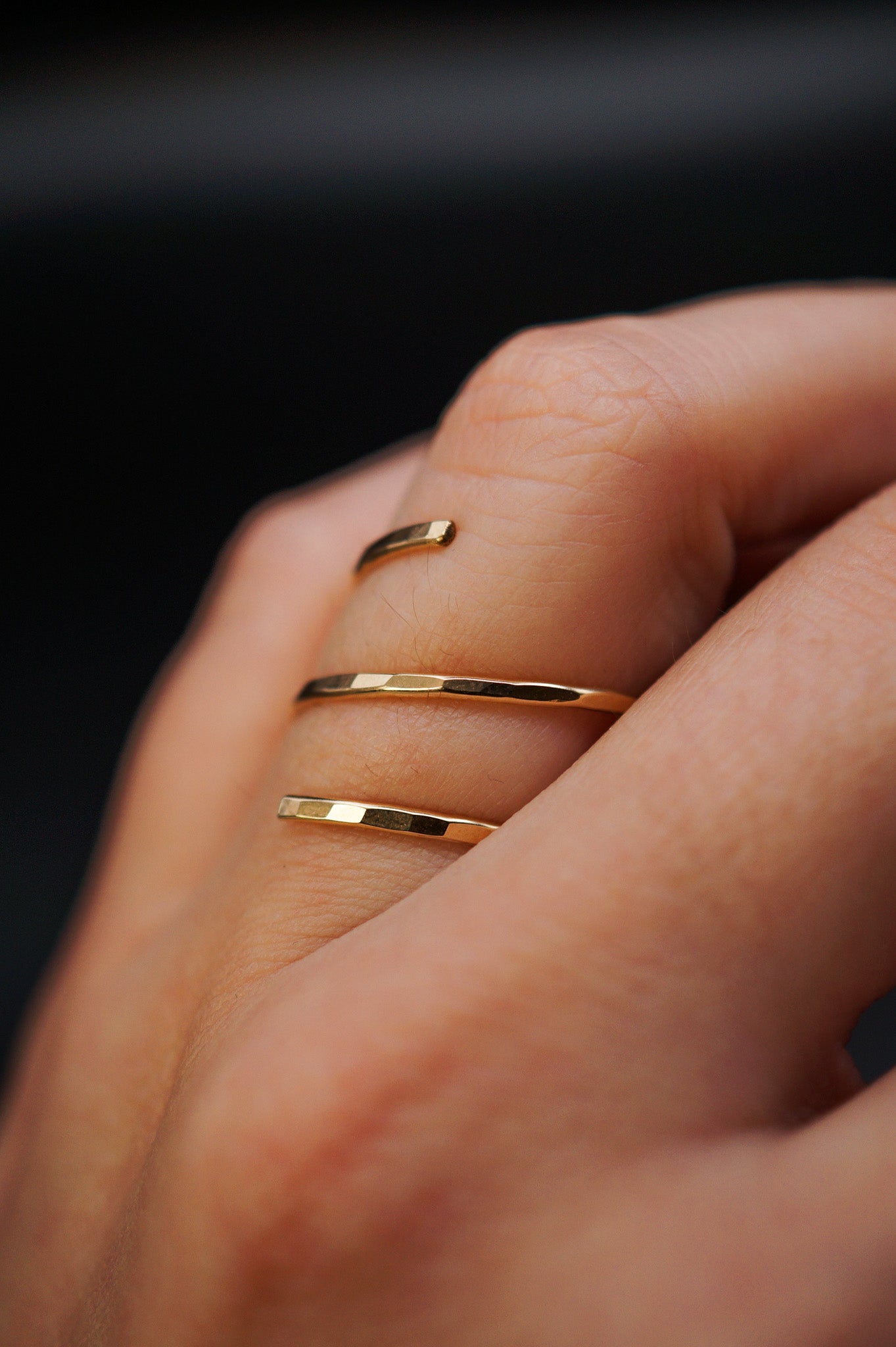 Helix Ring, 14K Gold Fill